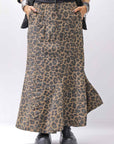 【RUNDHOLZ】 LEOPARDO STRETCH MERMAID SKIRT_LEOPARD CLOUD