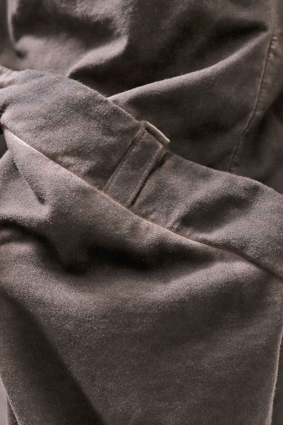 【studio b3】 UNISEX COTTON &amp; SWEAT BOX SARROUEL PANTS RBB1974_TRUFFLE OLD DYE