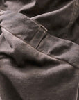 【studio b3】 UNISEX COTTON & SWEAT BOX SARROUEL PANTS RBB1974_TRUFFLE OLD DYE
