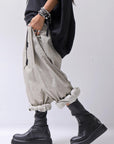 【RUNDHOLZ】 UNISEX SIDE TUCK ICONIC COTTON PANTS_SAND CLOUD
