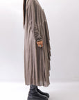 【studio b3】 ASYMMETRY TUNIC TOPS SHB2219_TRUFFLE OLD DYE
