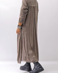 【studio b3】 ASYMMETRY TUNIC TOPS SHB2219_TRUFFLE OLD DYE