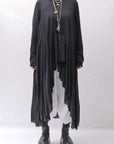 【studio b3】 ASYMMETRY TUNIC TOPS SHB2219_BLACK