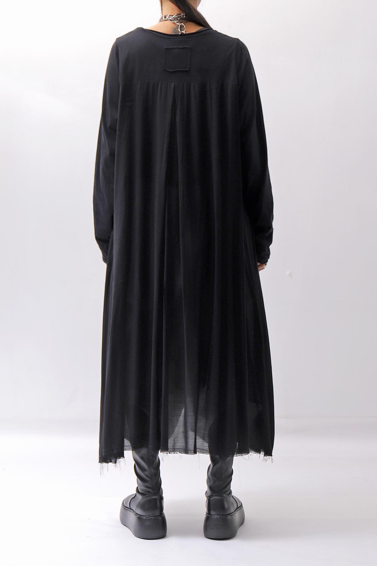 【studio b3】 ASYMMETRY TUNIC TOPS SHB2219_BLACK