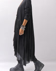 【studio b3】 ASYMMETRY TUNIC TOPS SHB2219_BLACK