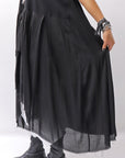 【studio b3】 ASYMMETRY TUNIC TOPS SHB2219_BLACK