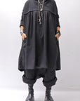 【RUNDHOLZ】 COTTON TUNIC DRESS_BLACK