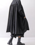【RUNDHOLZ】 COTTON TUNIC DRESS_BLACK