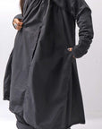 【RUNDHOLZ】 COTTON TUNIC DRESS_BLACK
