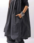 【RUNDHOLZ】 COTTON TUNIC DRESS_BLACK
