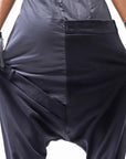 【studio b3】 UNSEX COTTON&SWEAT BOX SARROUEL PANTS RBB1974_BLACK