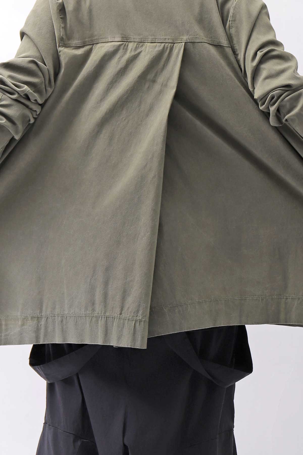 【Primordial is Primitive】 UNISEX STRETCH SHIRT BLOUSON 2026AL_MILITARY
