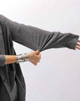 【Primordial is Primitive】 UNISEX STRETCH SHIRT BLOUSON 2026AL_GREY WASH