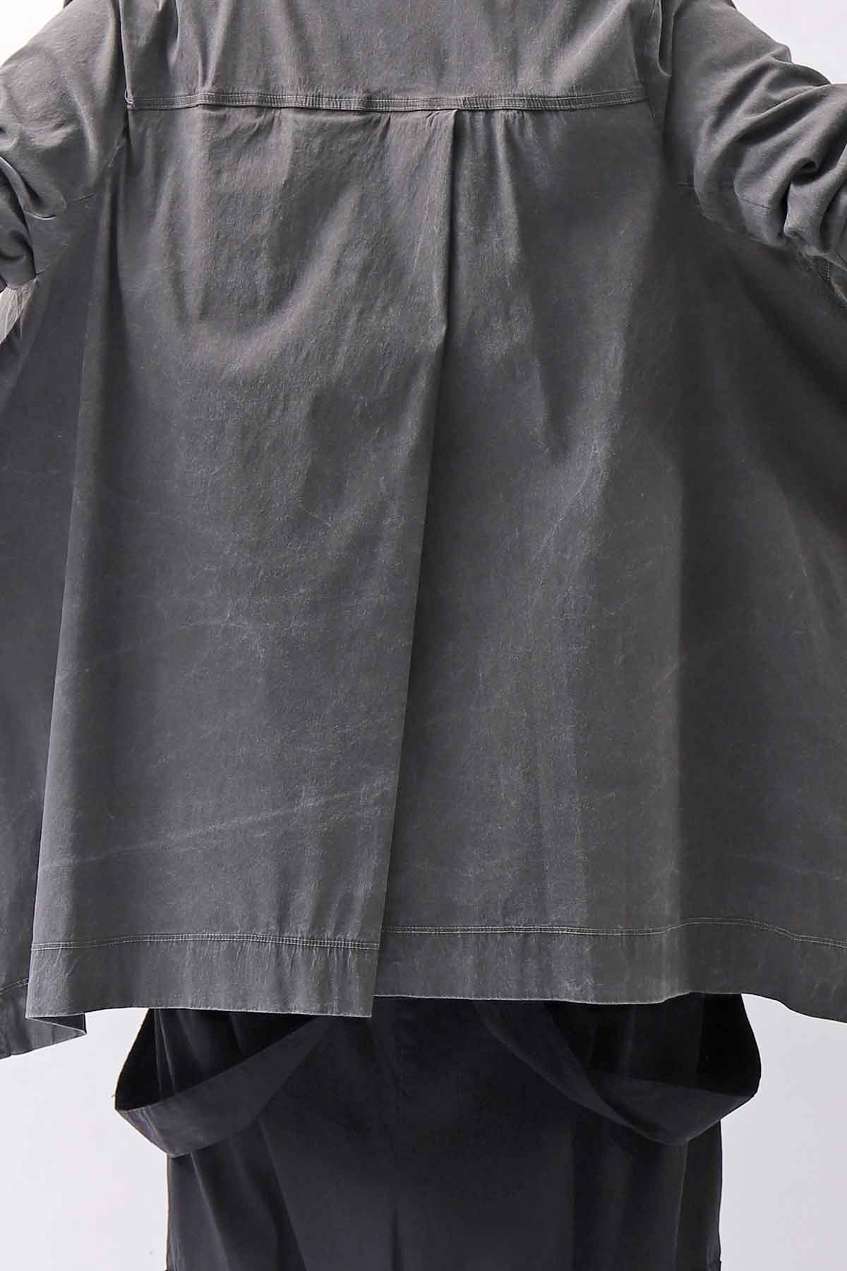 【Primordial is Primitive】 UNISEX STRETCH SHIRT BLOUSON 2026AL_GREY WASH