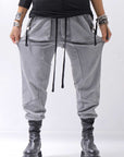 【thom/krom】 UNISEX COTTON RIB PANTS MST509_USED GREY