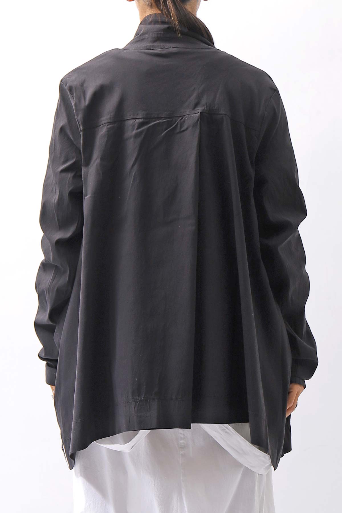 【Primordial is Primitive】 UNISEX STRETCH SHIRT BLOUSON 2026AL_BLACK