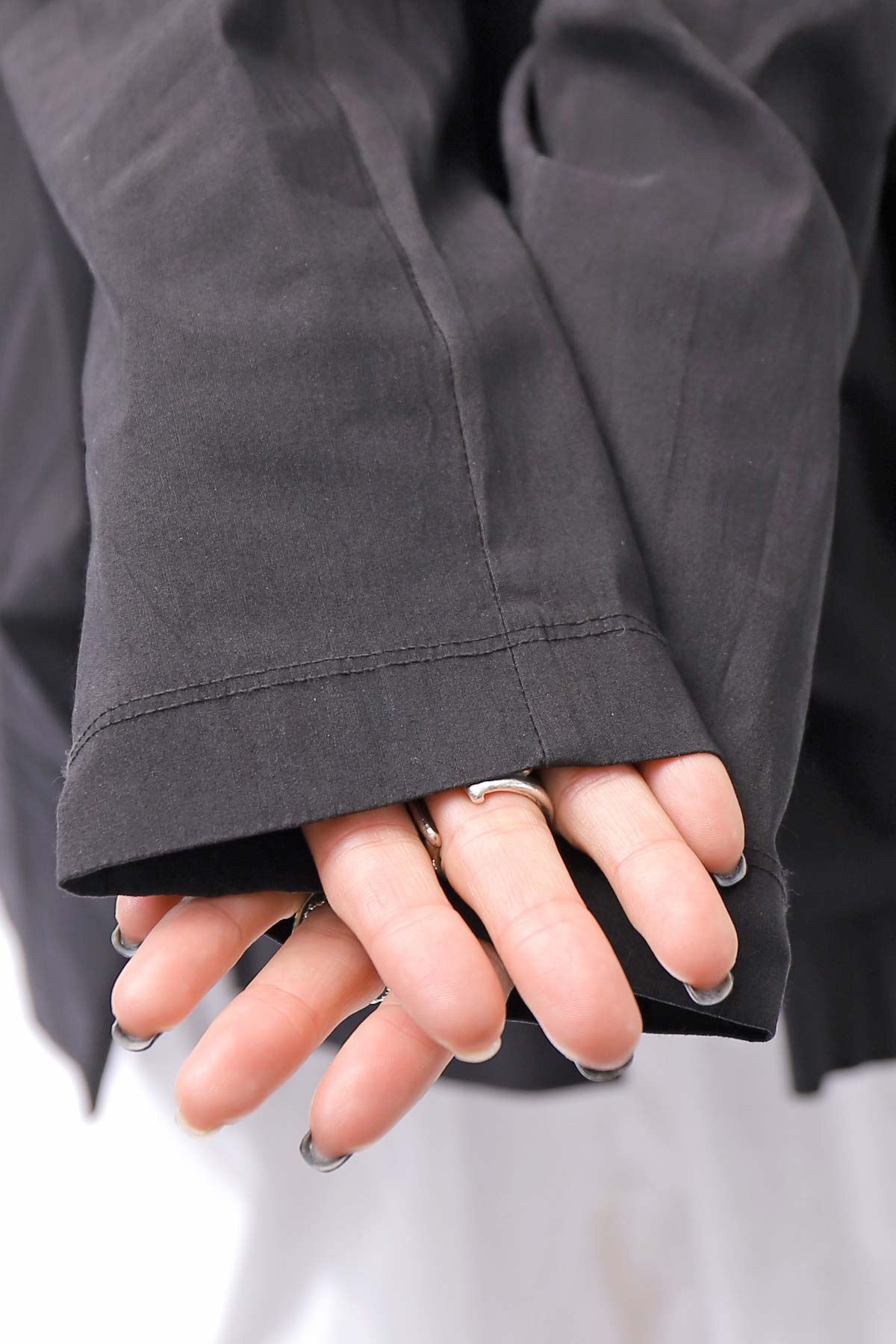 【Primordial is Primitive】 UNISEX STRETCH SHIRT BLOUSON 2026AL_BLACK