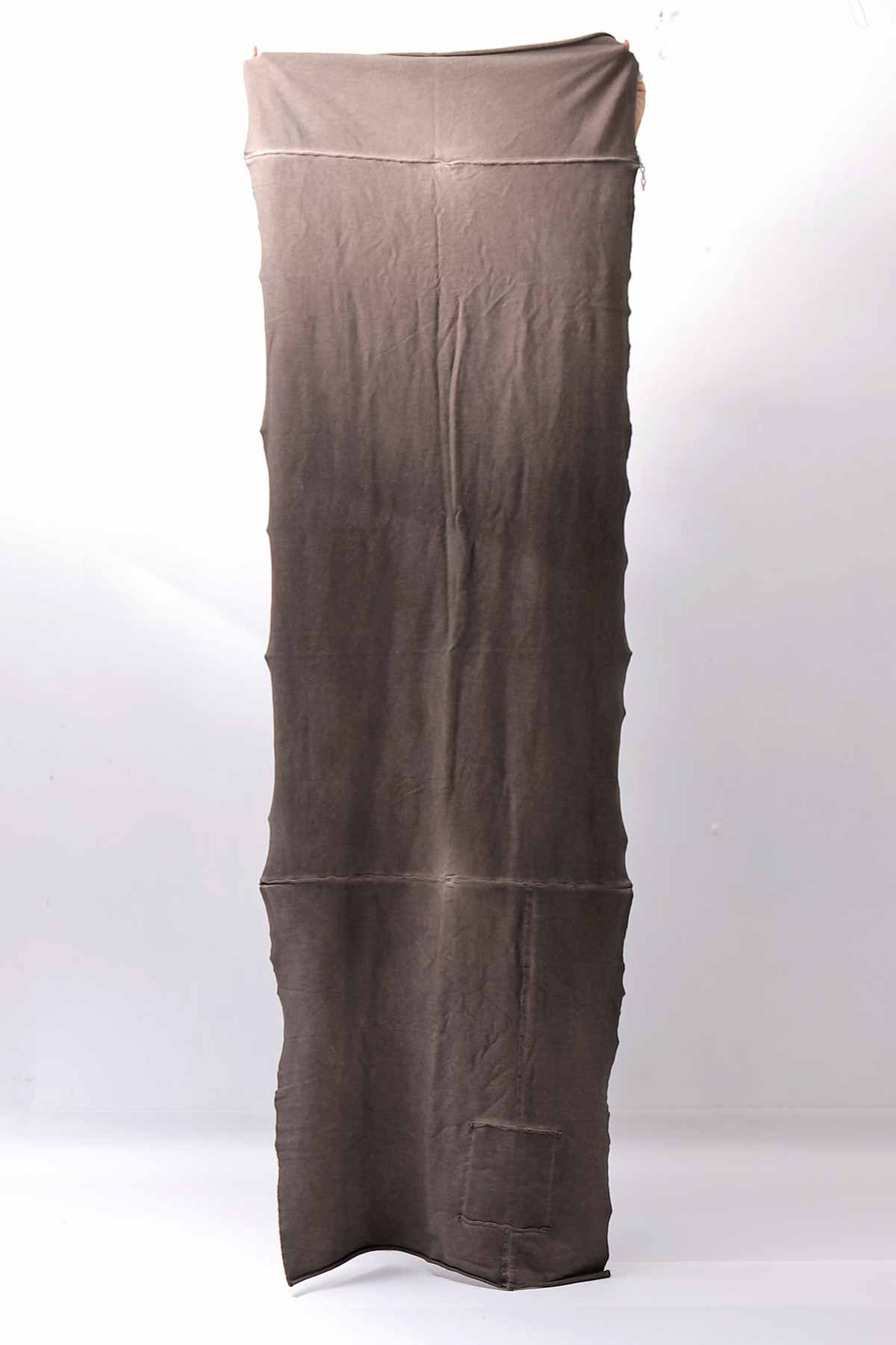 【studio b3】 UNISEX LIGHT SWEAT COTTON STOLE SHB M01_TRUFFLE OLD DYE