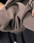 【studio b3】 UNISEX LIGHT SWEAT COTTON STOLE SHB M01_TRUFFLE OLD DYE