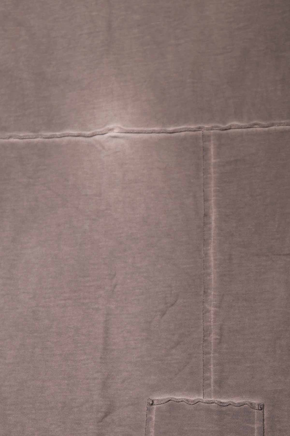 【studio b3】 UNISEX LIGHT SWEAT COTTON STOLE SHB M01_TRUFFLE OLD DYE