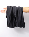 【studio b3】 UNISEX COTTON KNIT TOP & SNOOD SET SHB2268_BLACK