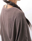 【studio b3】 UNISEX COTTON KNIT TOP & SNOOD SET SHB2268_TRUFFLE