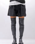 【AGL】 STRETCH LEATHER OVER-THE-KNEE HIGH BOOTS_BLACK