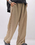 【RUNDHOLZ】 VINTAGE-DYED STRIPED WIDE PANTS_CLAY CLOUD STRIPE