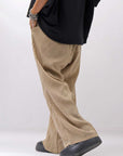 【RUNDHOLZ】 VINTAGE-DYED STRIPED WIDE PANTS_CLAY CLOUD STRIPE
