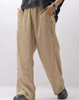 【RUNDHOLZ】 VINTAGE-DYED STRIPED WIDE PANTS_CLAY CLOUD STRIPE