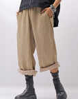 【RUNDHOLZ】 VINTAGE-DYED STRIPED WIDE PANTS_CLAY CLOUD STRIPE