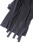 【PLÜ】 COTTON SWEAT MEGA STOLE PL16S_BLACK