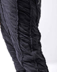 【studio b3】 UNISEX CRINKLED SOFT COTTON PANTS RBB1972_BLACK