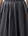 【PLÜ】 SHAPE MEMORY SKIRT PL09_WIDE STRIPE