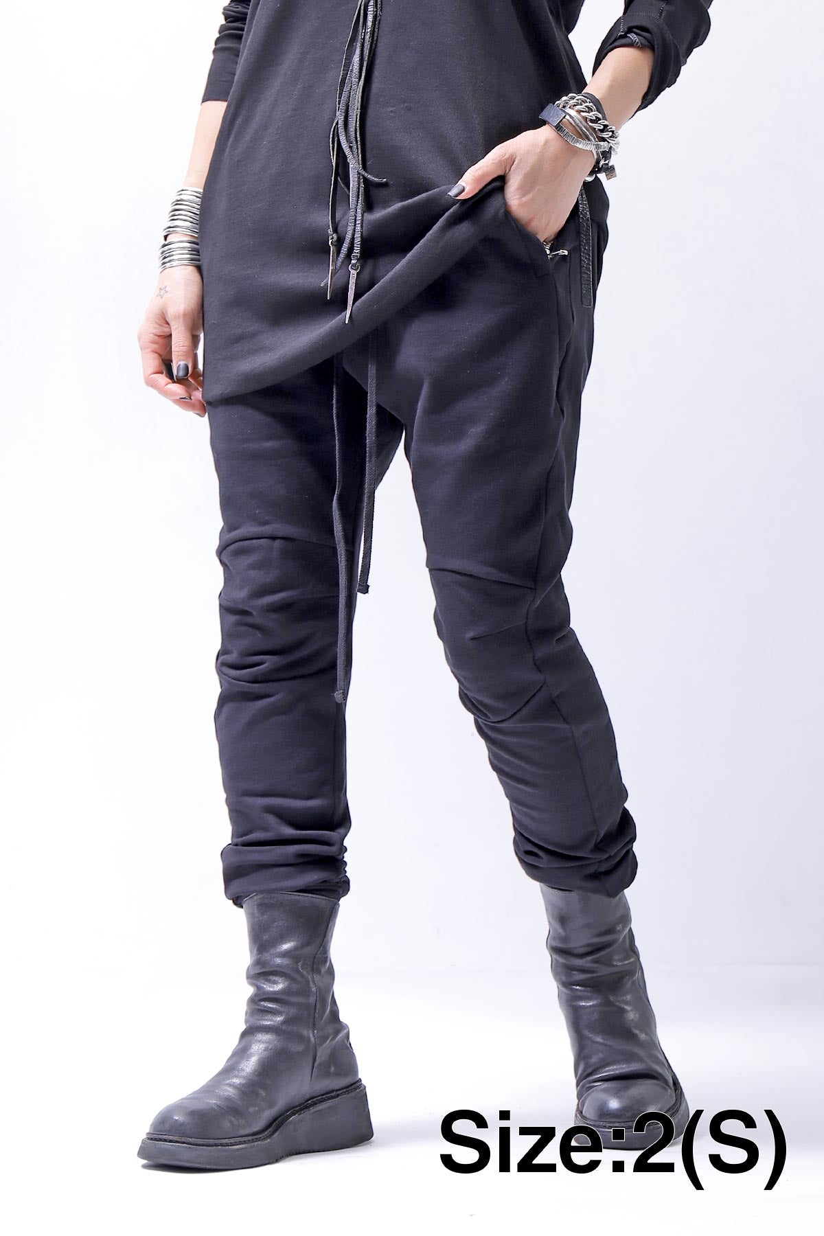 【bajra】 UNISEX SUPER STRECTH SWEAT SLIM PANTS 150QK06