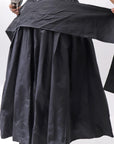 【PLÜ】 SHAPE MEMORY SKIRT PL09_BLACK