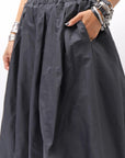 【PLÜ】 SHAPE MEMORY SKIRT PL09_BLACK