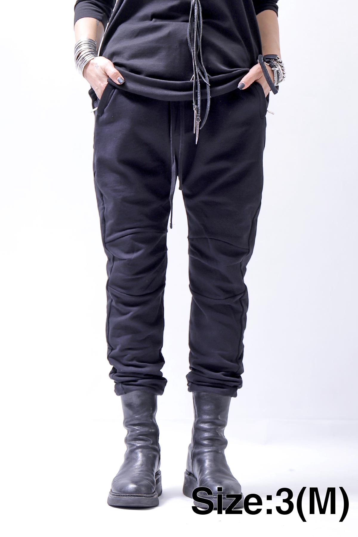 【bajra】 UNISEX SUPER STRECTH SWEAT SLIM PANTS 150QK06