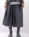 【PLÜ】 SHAPE MEMORY SKIRT PL09_BLACK