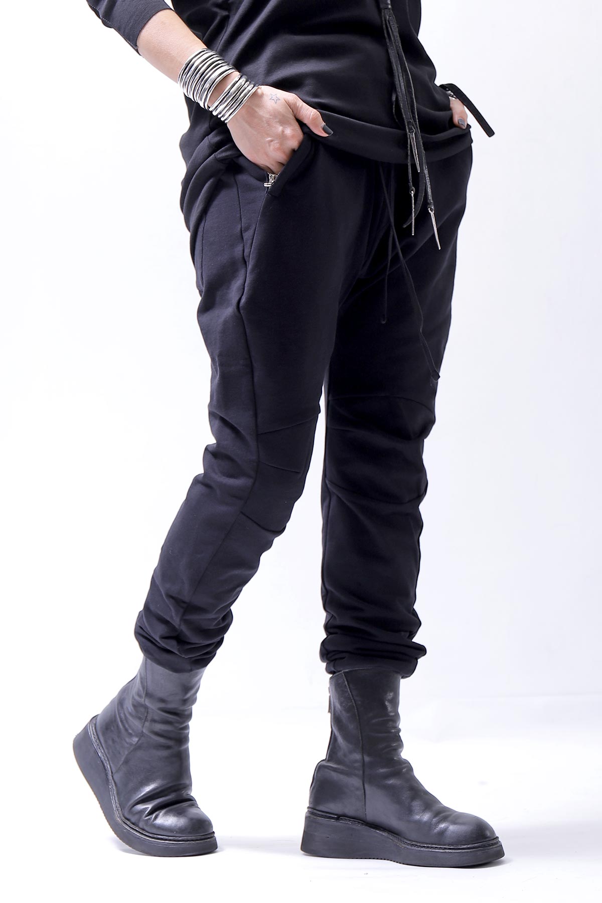 【bajra】 UNISEX SUPER STRECTH SWEAT SLIM PANTS 150QK06