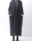 【NOSTRASANTISSIMA】 CASENTINO & TULLE GILET J106_BLACK