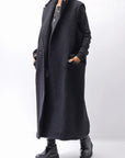 【NOSTRASANTISSIMA】 CASENTINO & TULLE GILET J106_BLACK