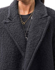 【NOSTRASANTISSIMA】 CASENTINO & TULLE GILET J106_BLACK