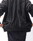 【DANIELE BASTA】 MAT LEATHER BOMBER JACKET DB1298_BLACK