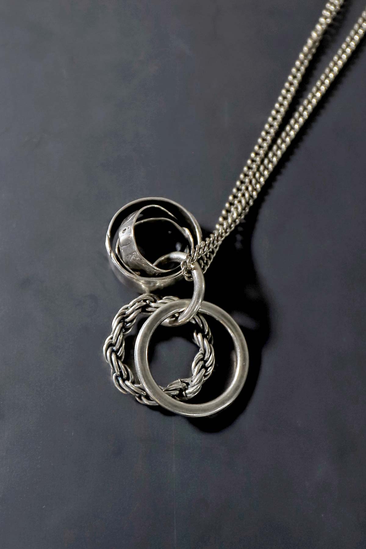 【GOTI】 MIXED RING PENDANT_CN569