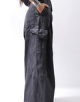 【RUNDHOLZ】 DENIM GLOSS BAGGY PANTS 103_BLACK GLOSS