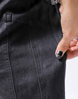 【RUNDHOLZ】 DENIM GLOSS SARRUEL PANTS 103_BLACK GLOSS