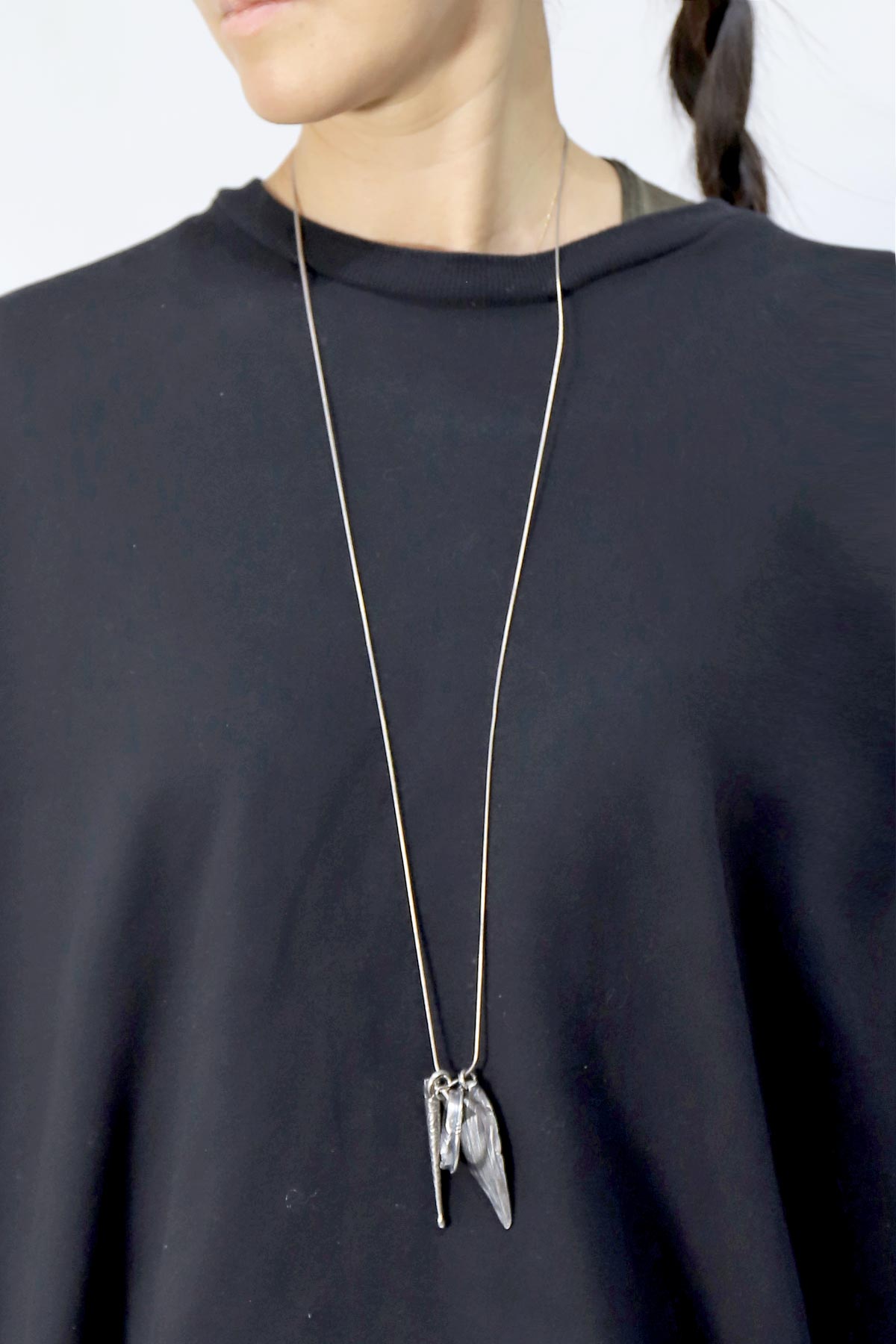 【GOTI】 MIXED SNAKE CHAIN NECKLACE_CN259