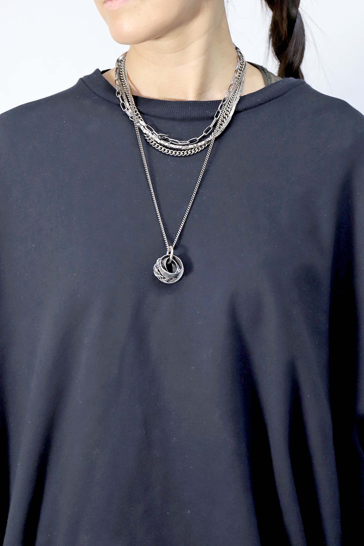 【GOTI】 MIXED RING PENDANT_CN569