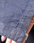 【RUNDHOLZ】 DENIM GLOSS OVER SIZED SHIRT 203_INDIGO BLACK GLOSS